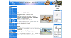 Desktop Screenshot of mainlymilitarymodels.co.uk